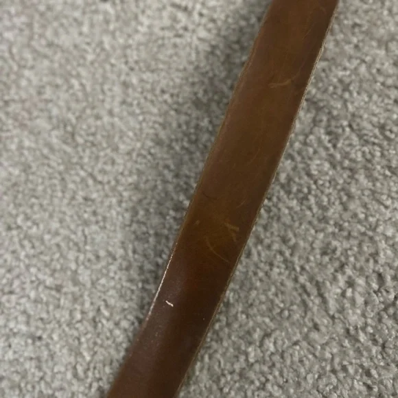 Women’s Gucci Tan Leather Belt (Authentic) - Size 90 - Picture 4 of 9